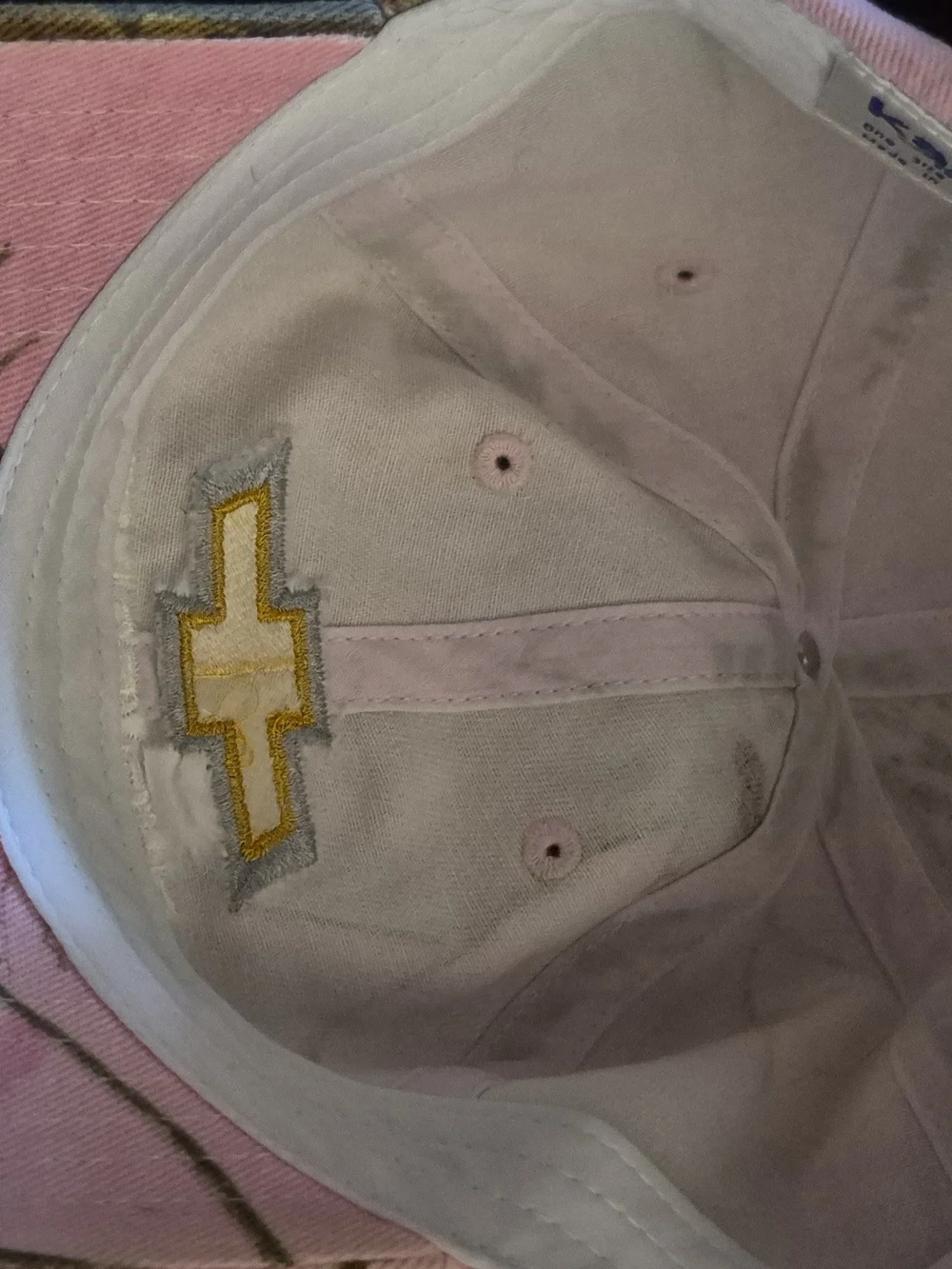 Kids Pink Camouflage Baseball Cap